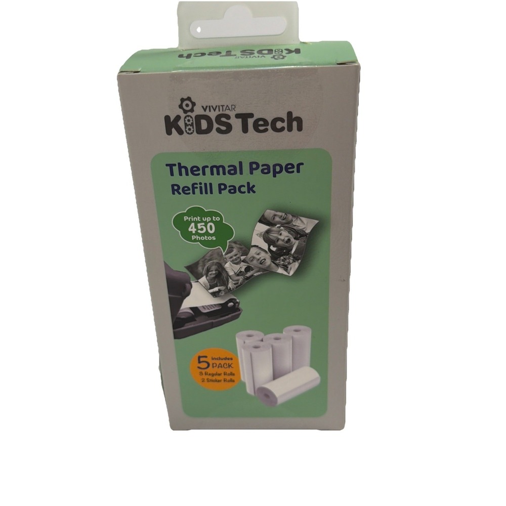 Vivitar Kids Tech Thermal Paper Refill Pack